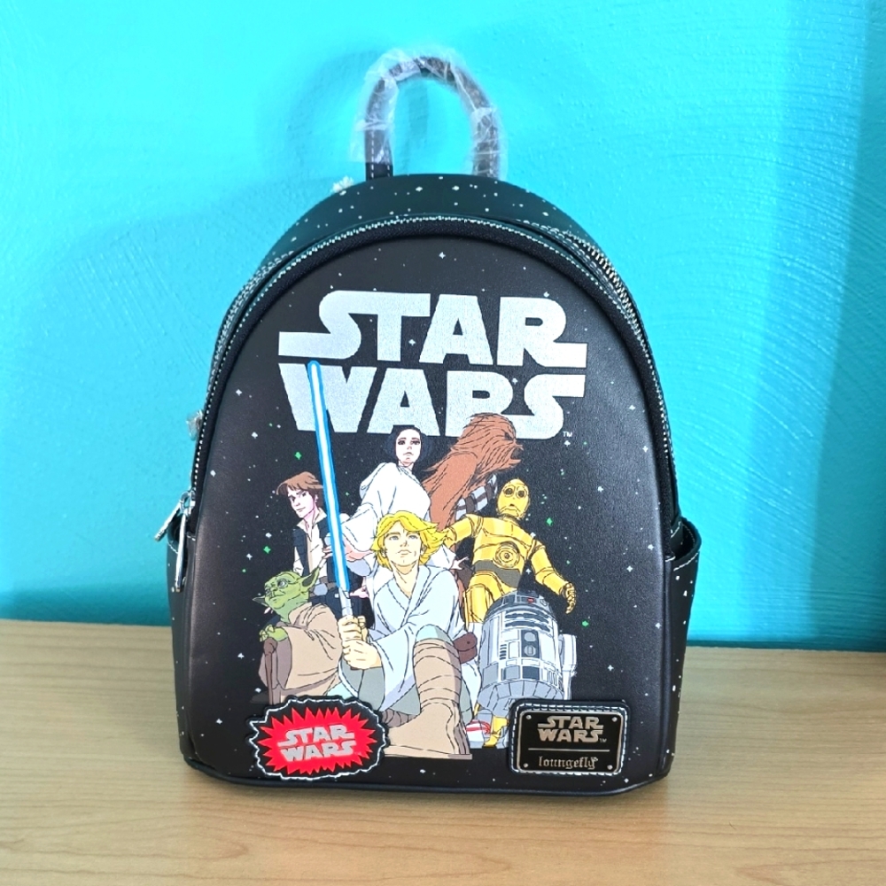 Loungefly Star Wars  Backpack - Black and White